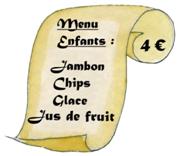 Menu enfant