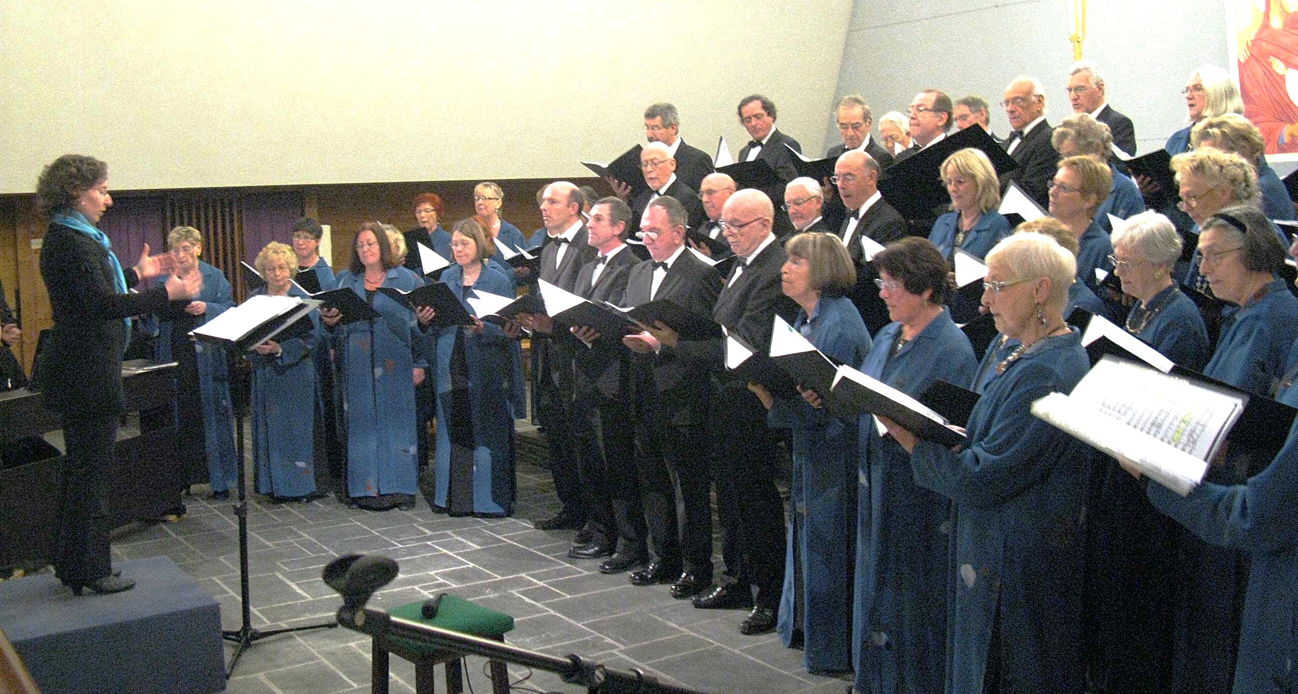 Les Vents de la Mer en concert à l'église de Caudan le 6 février 2011